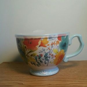 pioneer woman Accessories - Pioneer Woman Ceramic Cup with lid pioneer woman Accessories - Pioneer Woman Ceramic Cup with lid